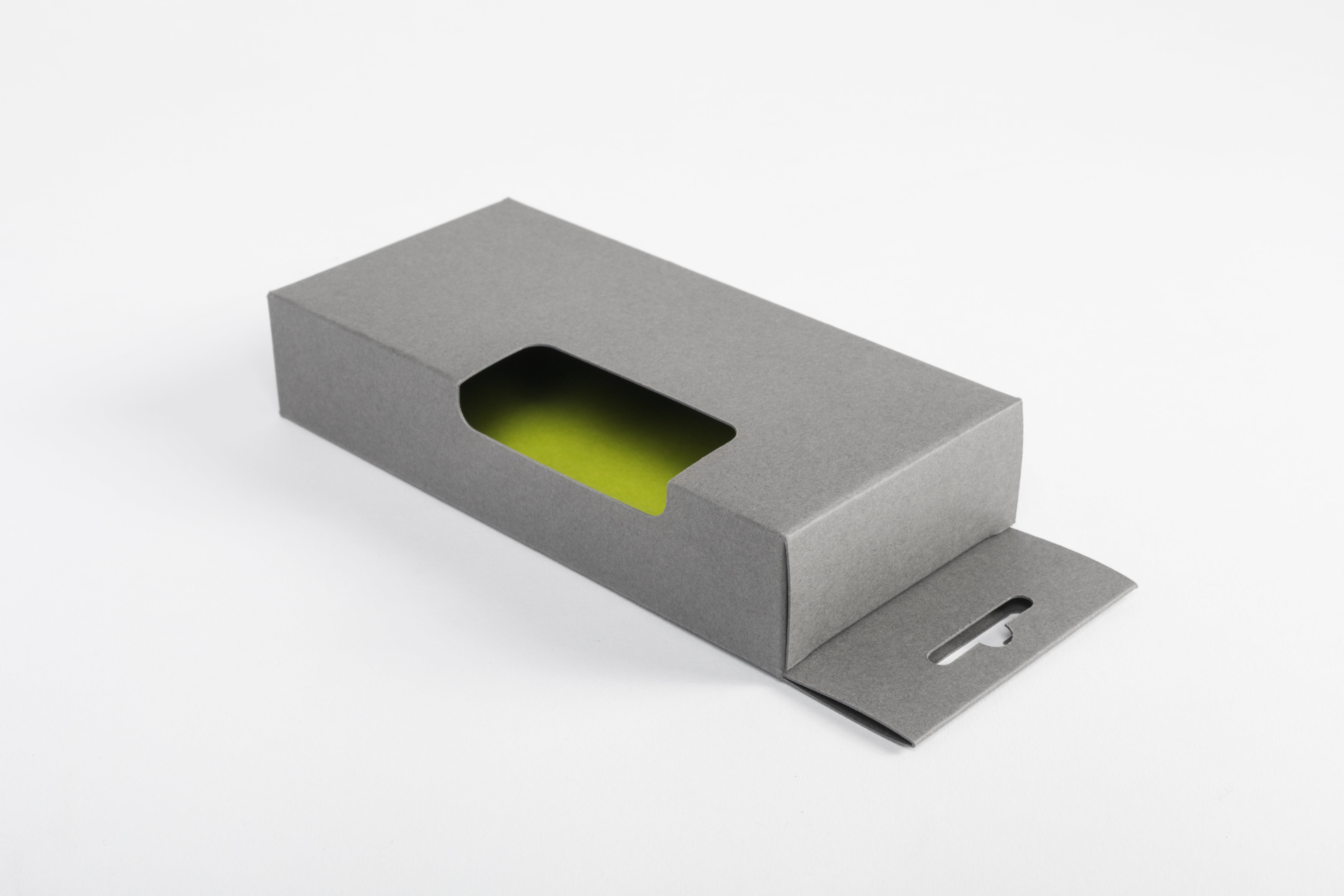Individuell bedruckte Aufhängeschachteln | werbegrün