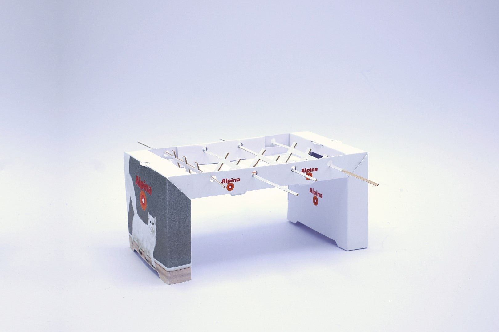 Individually printed cardboard soccer EM WM | werbegrün