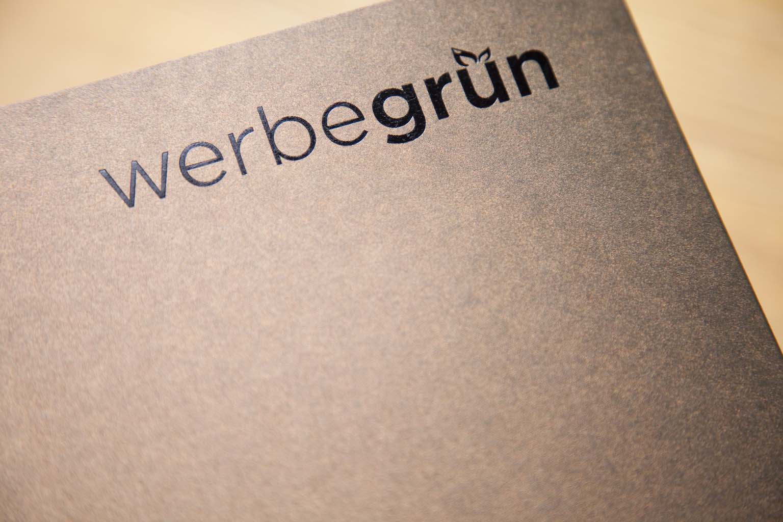 Individual conference folders with A4 pad | werbegrün