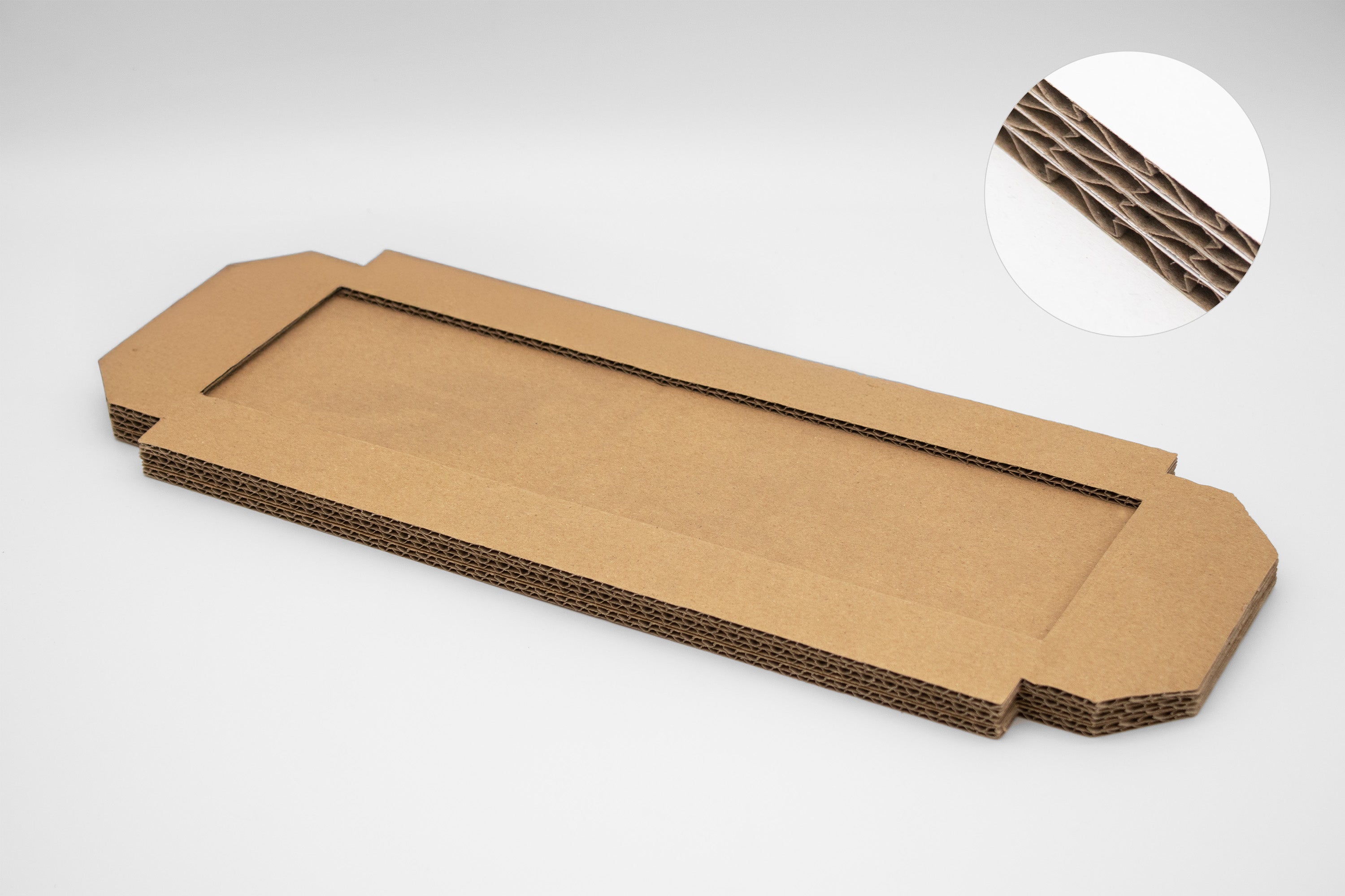 Individual upholstery inlays made of corrugated cardboard | werbegrün