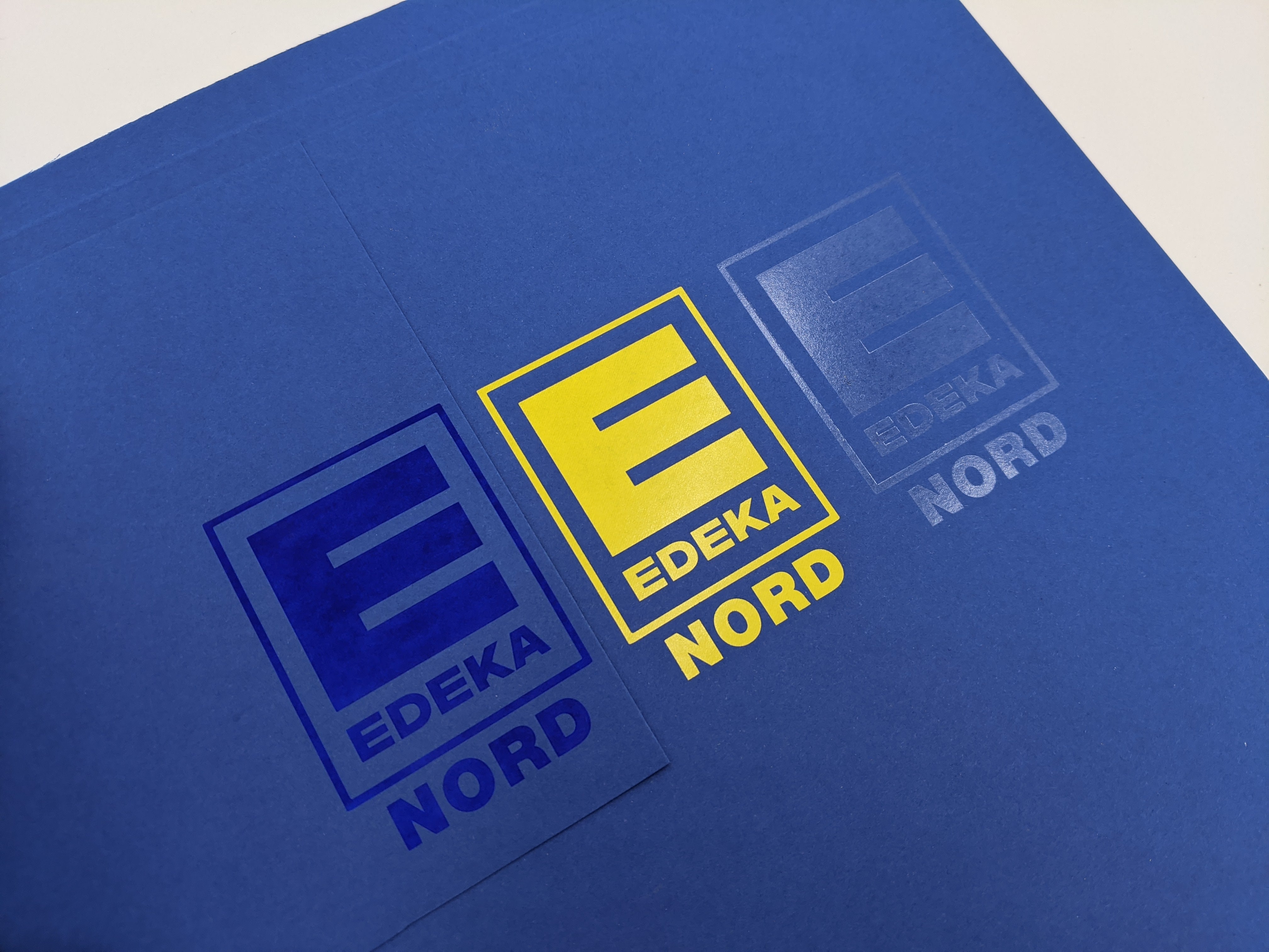 Individually printed presentation folders | werbegrün