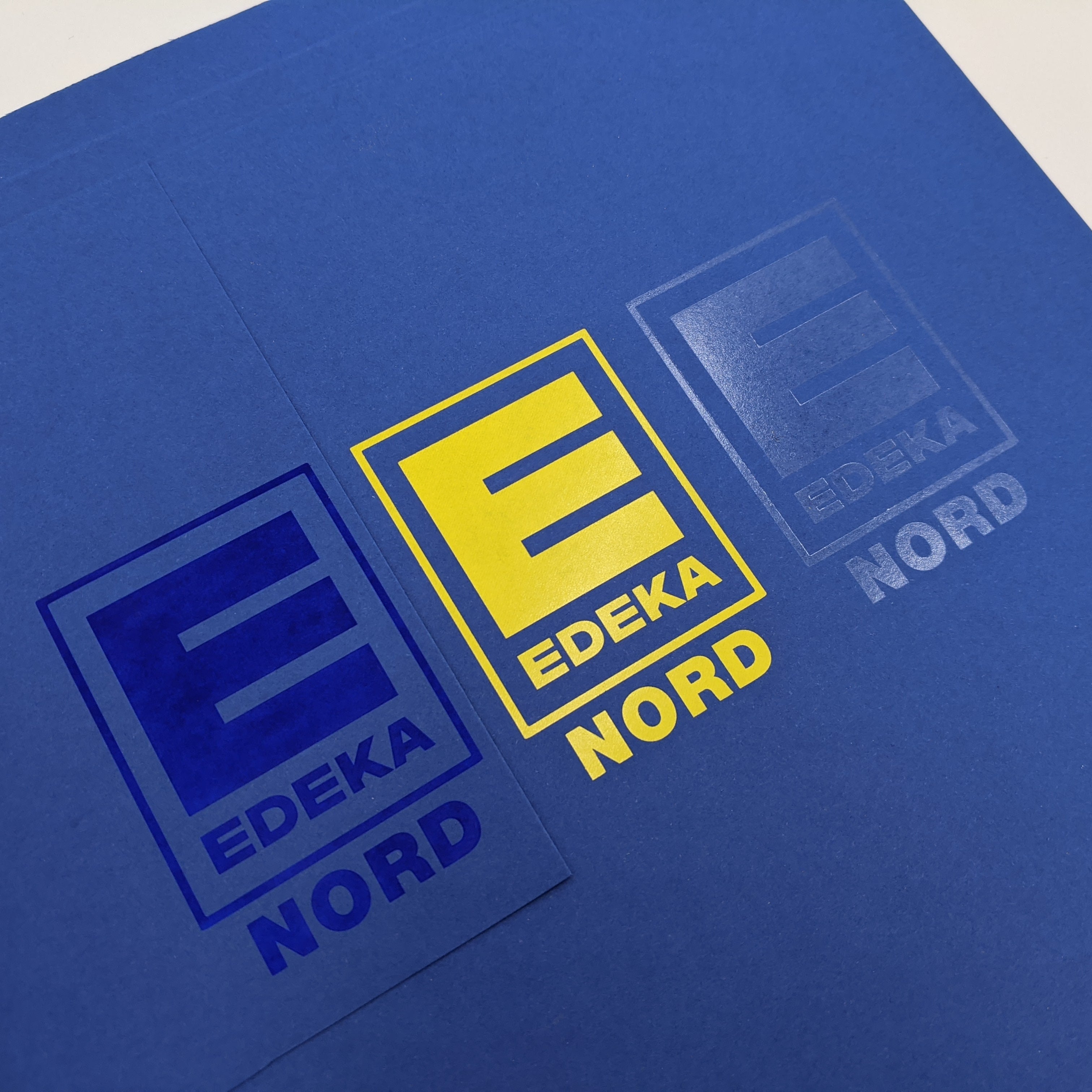 Individually printed presentation folders | werbegrün