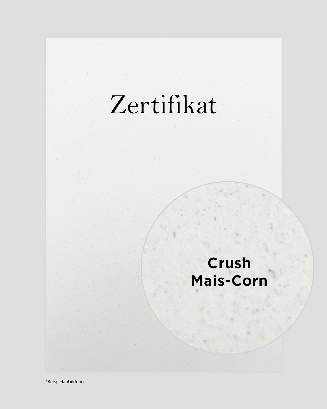 Hochwertiges DIN-A4 Urkundenpapier Crush Mais-Corn von werbegrün im Onlineshop erhältlich.