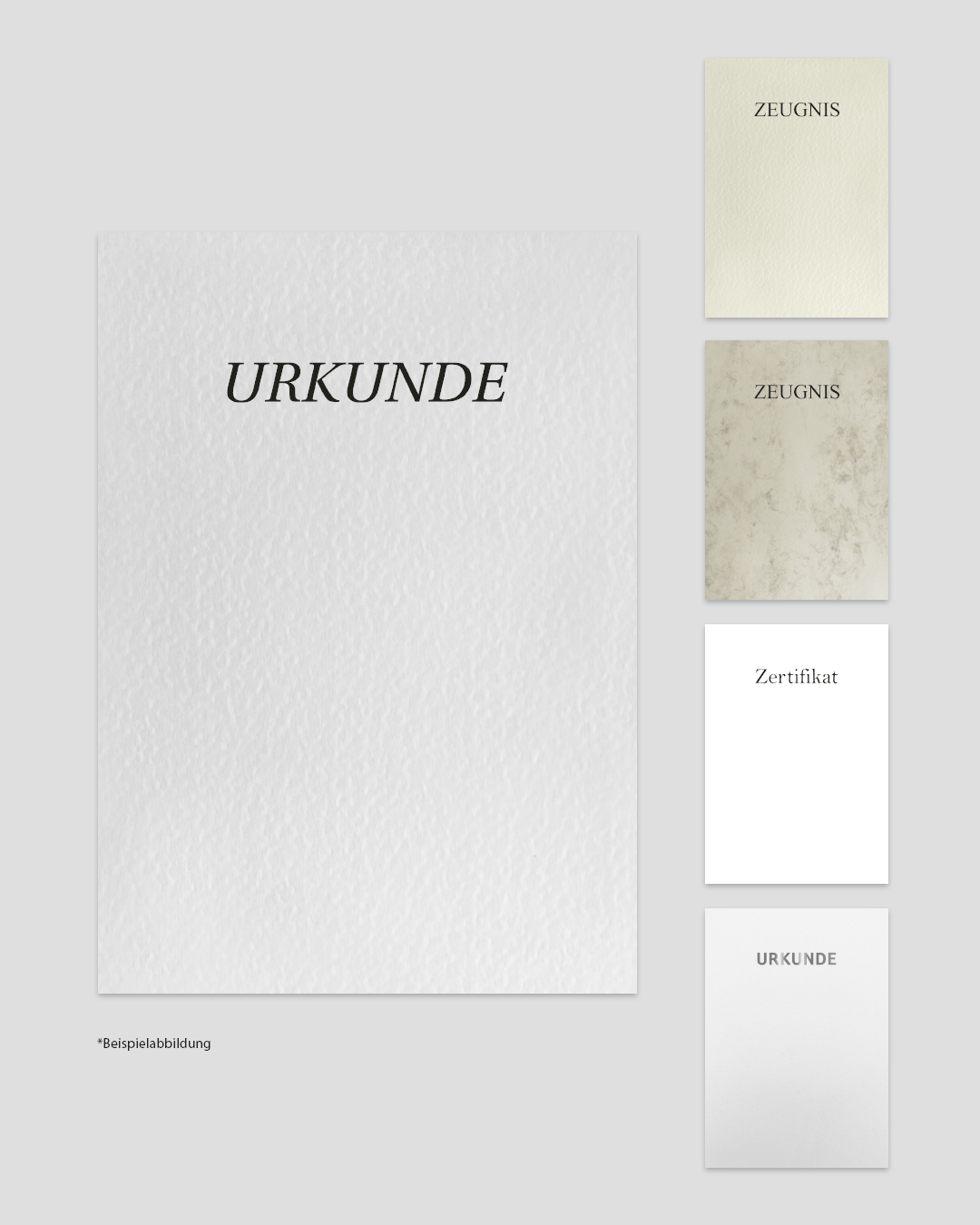 Hochwertiges Urkundenpapier im DIN-A4 Format von werbegrün GmbH im Onlineshop erhältlich.