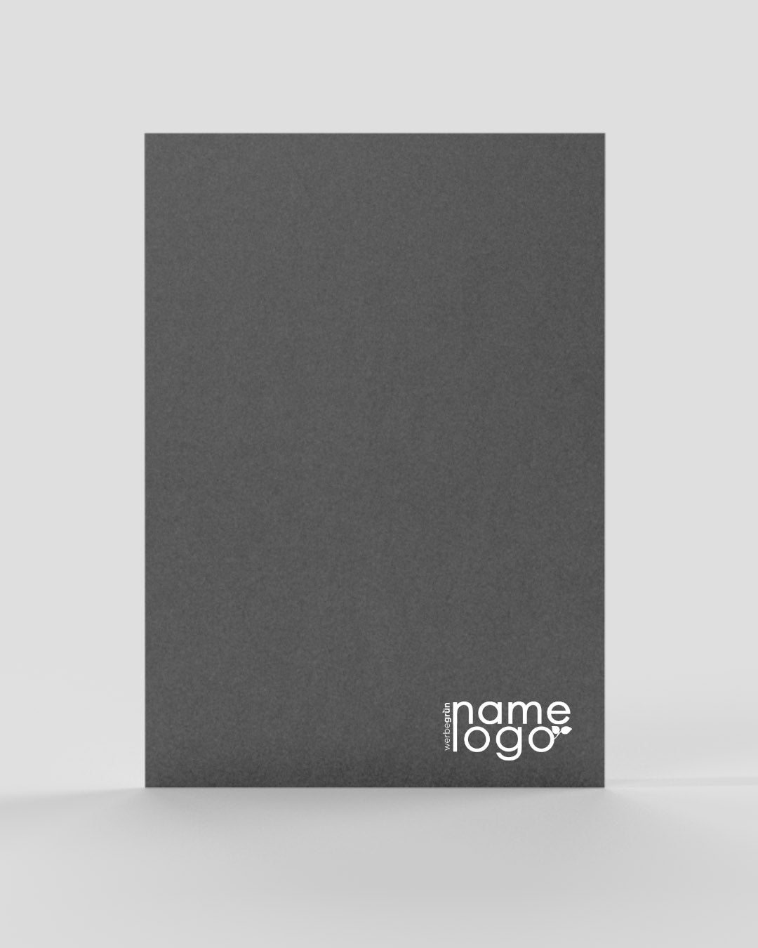 Hochwertige Sammelmappe mit Logoprägung, Hergestellt in Deutschland, mit Logo-Druck, Onlineshop Werbegrün