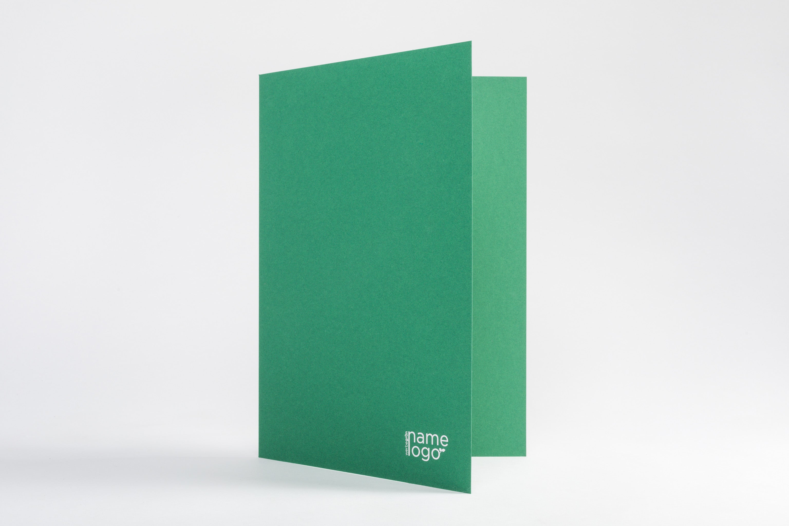 A4 folding folder (with logo print)
