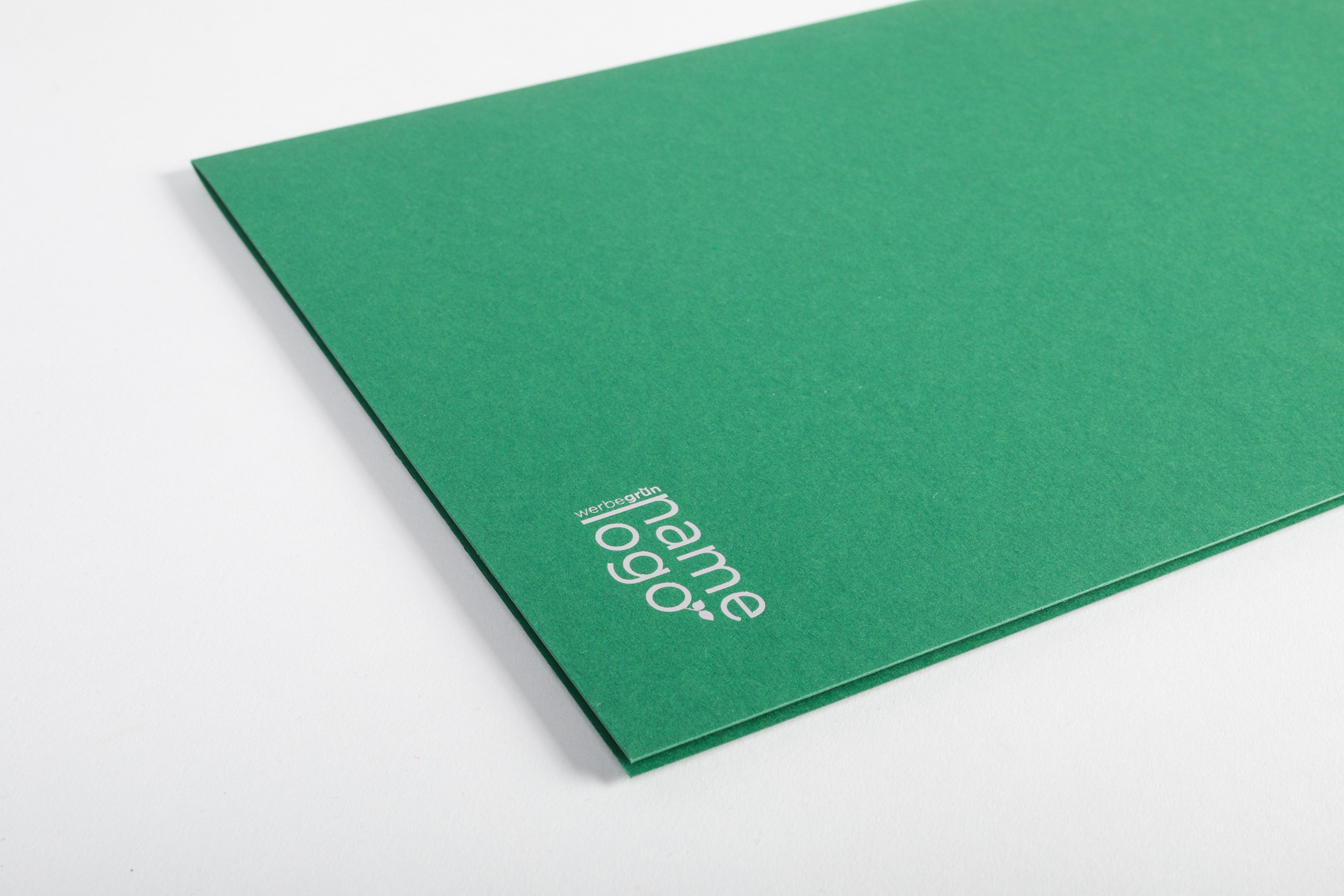 A4 folding folder (with logo print)