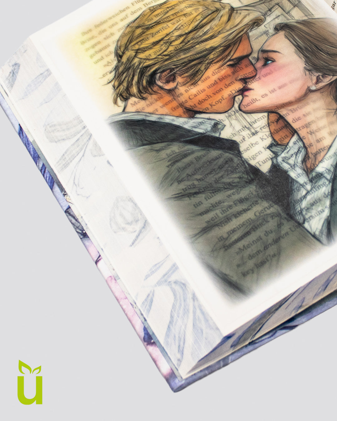 Page Overlay Lesezeichen mit individuellem Druck von werbegrün