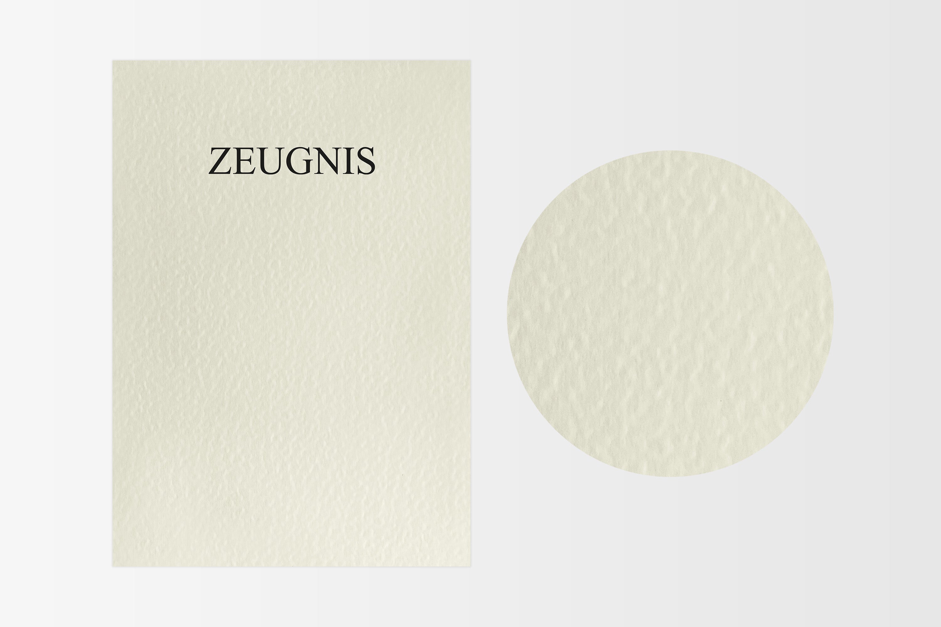 Urkundenpapier A4 (mit Logo-Prägung)