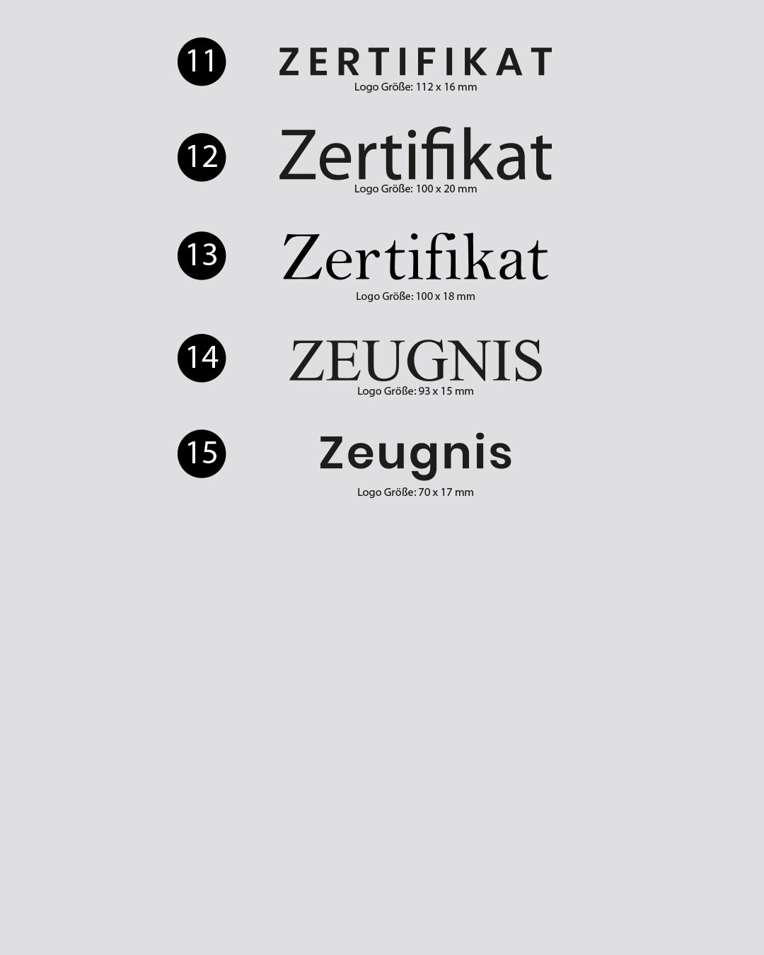 Geprägtes, bedrucktes oder blanko Urkundenpapier A4