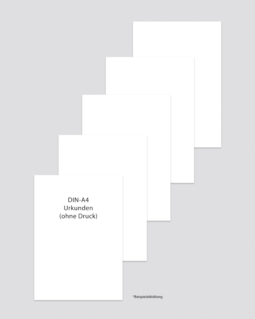 Urkundenpapier A4 (ohne Logo-Druck)