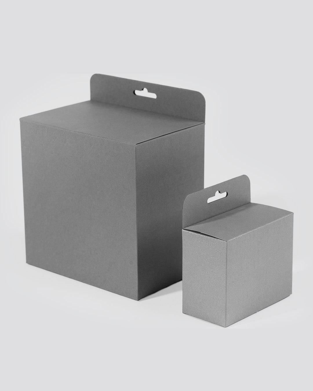 Maßgefertigte Aufhängeschachteln für Produktverpackungen von werbegrün