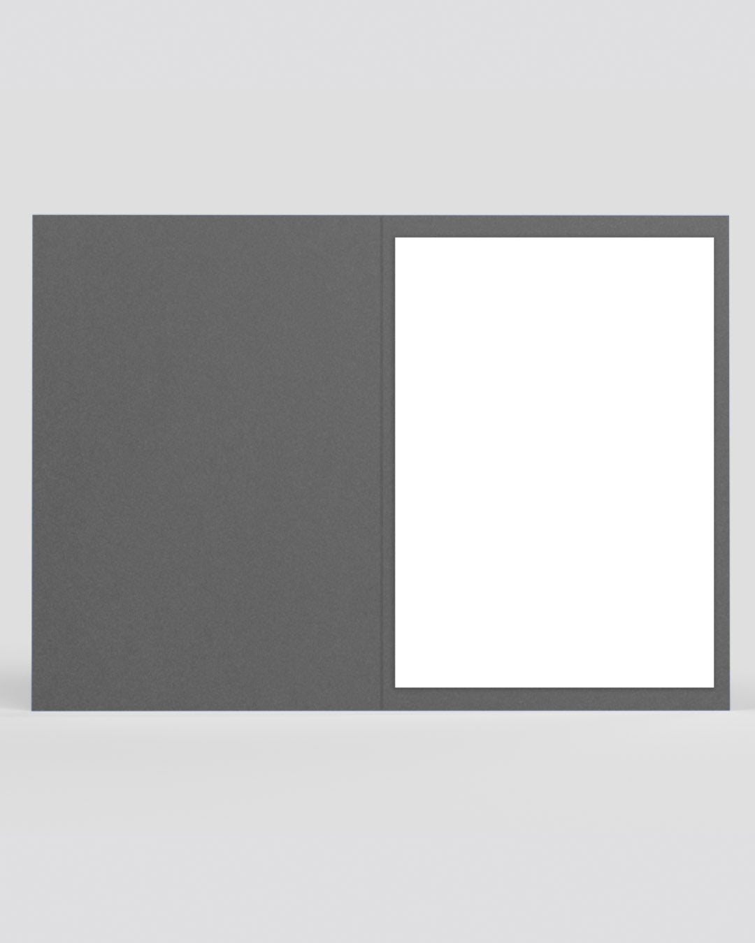 Faltmappe A4 (ohne Logo-Druck)