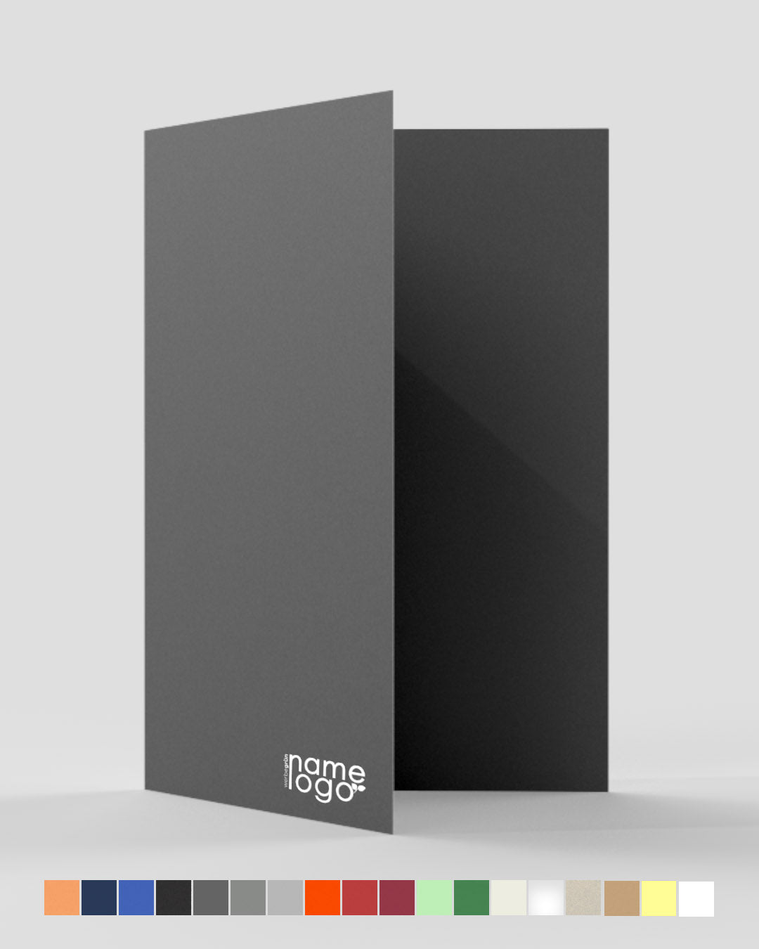 Faltmappe A4 (mit Logo-Druck)