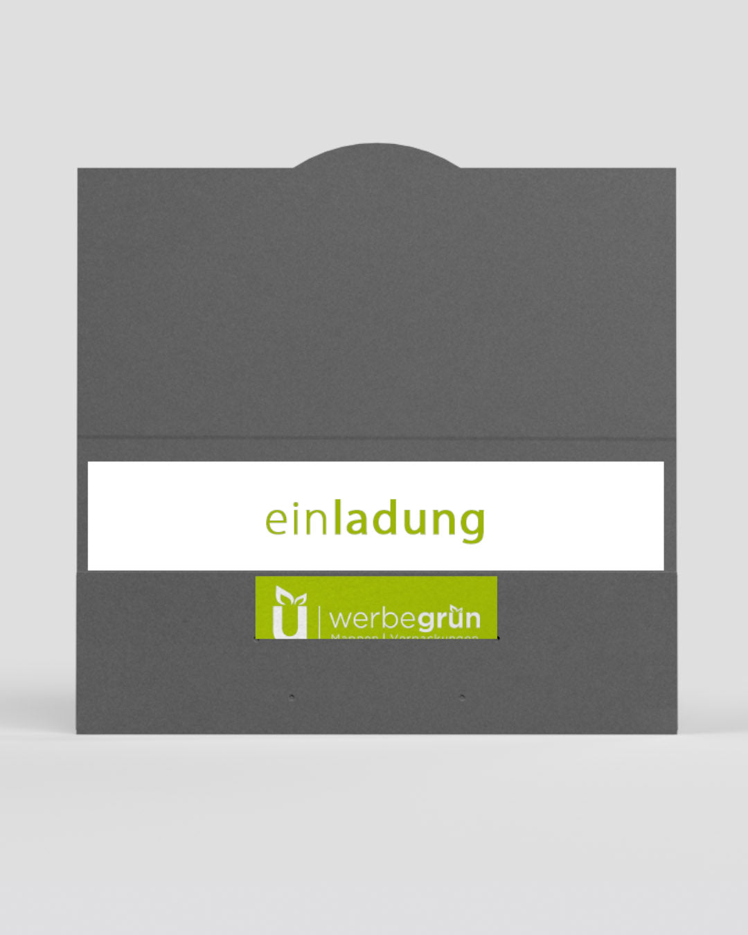 Gutscheinmappe DIN-lang (mit Logo-Druck)