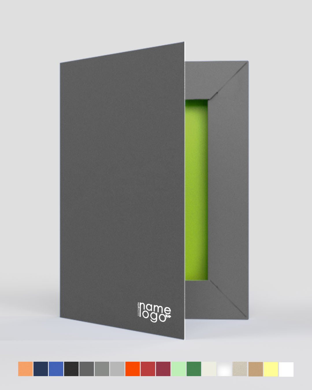 Individuell bedruckte Sammelmappen | werbegrün